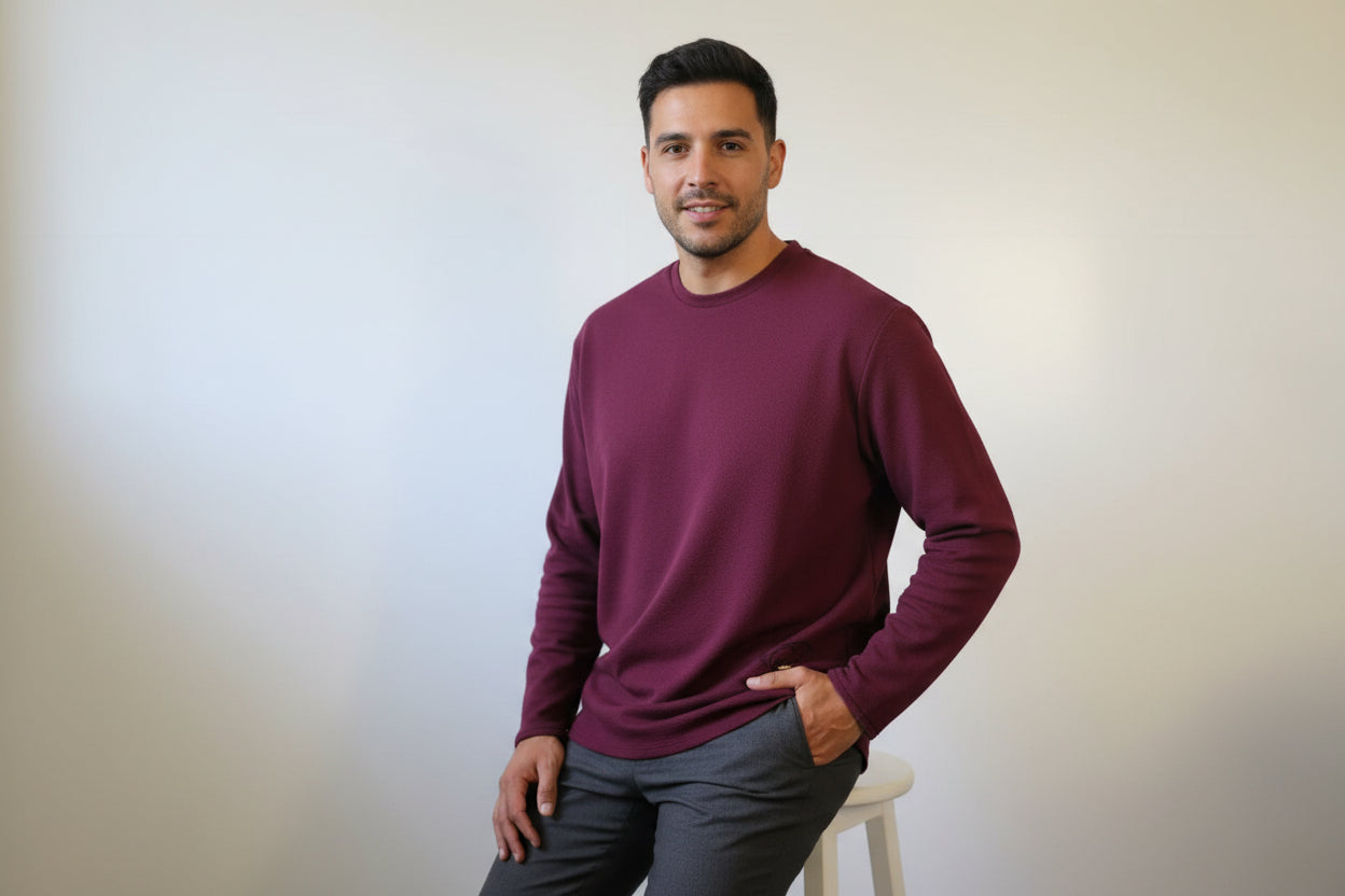 Urban Collection: Long Sleeve-Wine